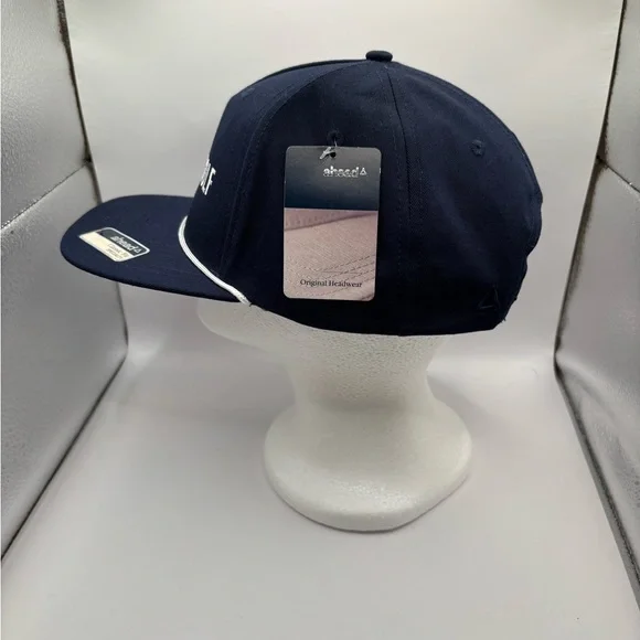 Men's Ahead New York Golf Club-TGL Golf-Blue/Hawaiian Print Snapback Hat (NWT). - Picture 2 of 5